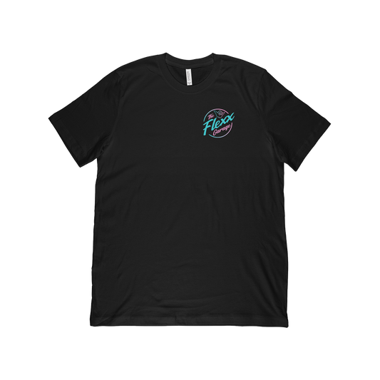 The Flexx Garage Gradient Logo Tee (Black)