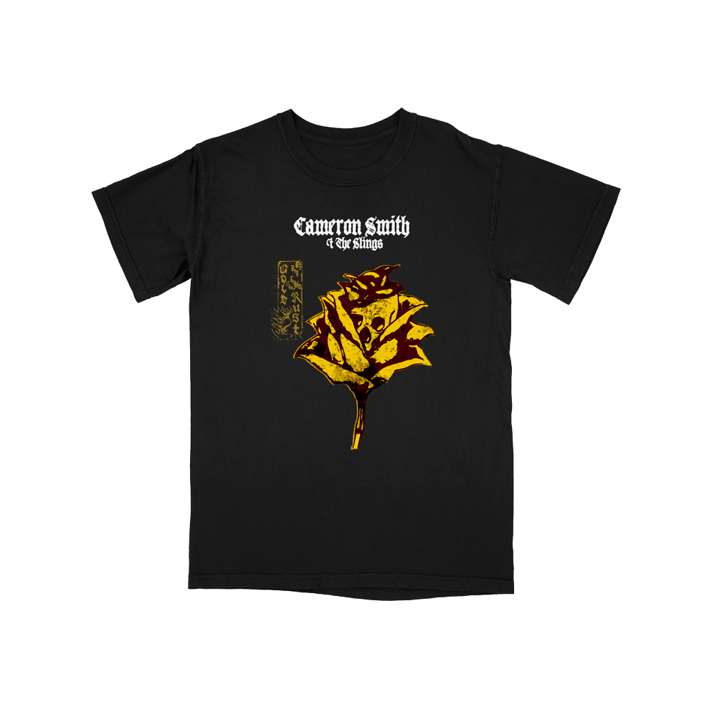 Cameron Smith - Gold & Rust - Skull Rose Tee