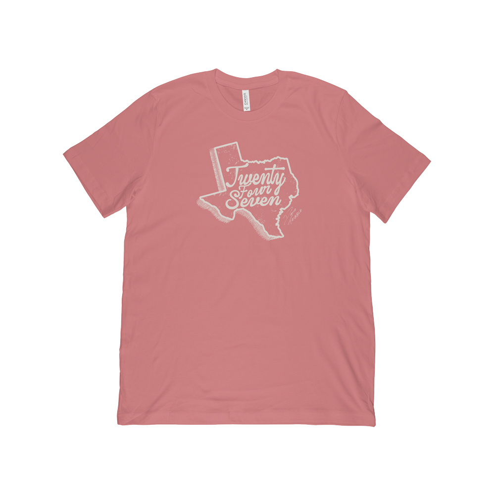 David Tribble - Twenty Four Seven Off-White TX Tee (3 Colors)