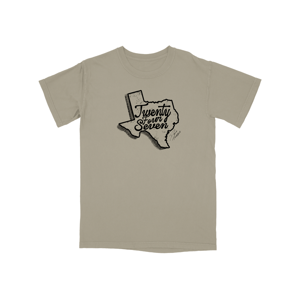 David Tribble - Twenty Four Seven Black TX Heavyweight Tee