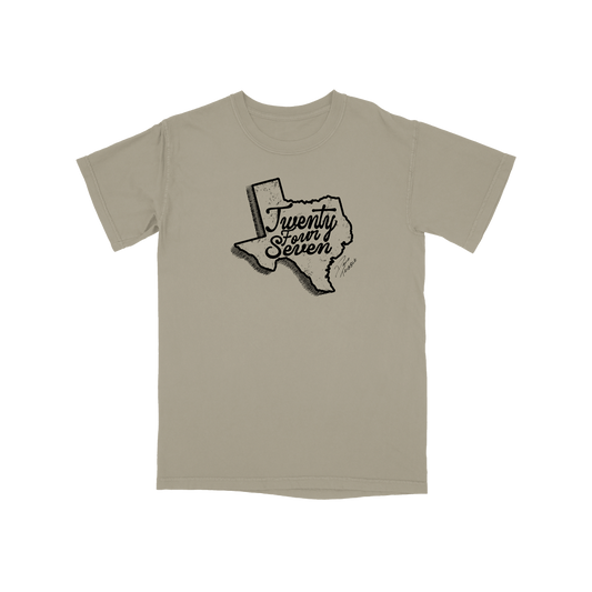 David Tribble - Twenty Four Seven Black TX Heavyweight Tee