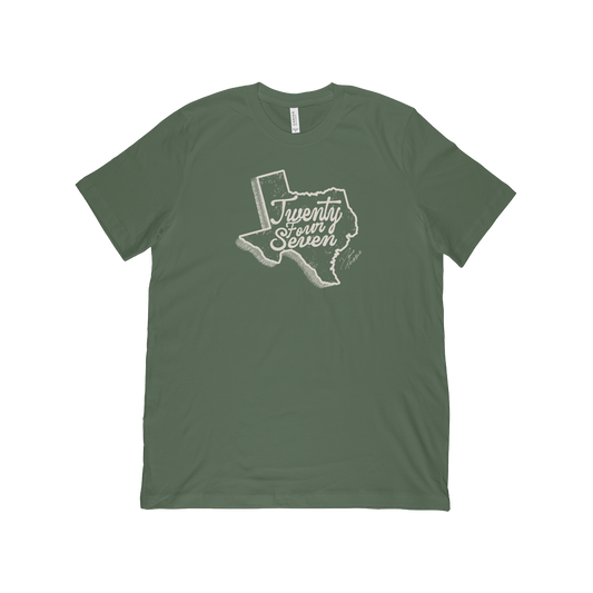 David Tribble - Twenty Four Seven Off-White TX Tee (3 Colors)