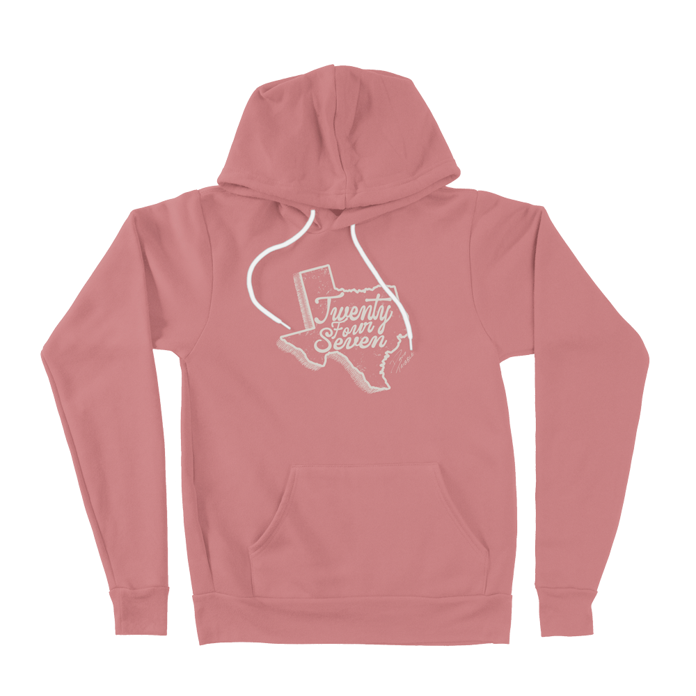 David Tribble - Twenty Four Seven Off-White TX Hoodie (3 Colors)
