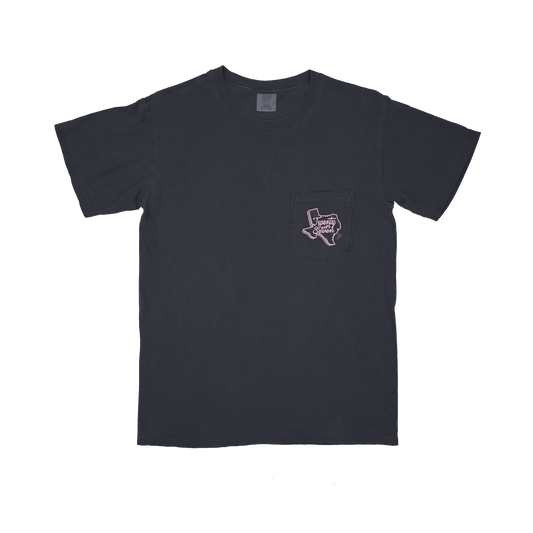 David Tribble - Twenty Four Seven Pink TX Pocket Tee