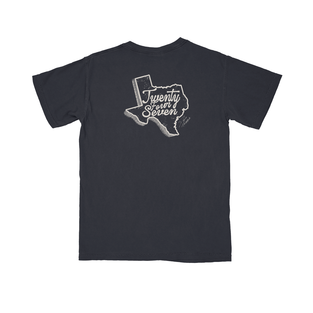 David Tribble - Twenty Four Seven Off-White TX Pocket Tee